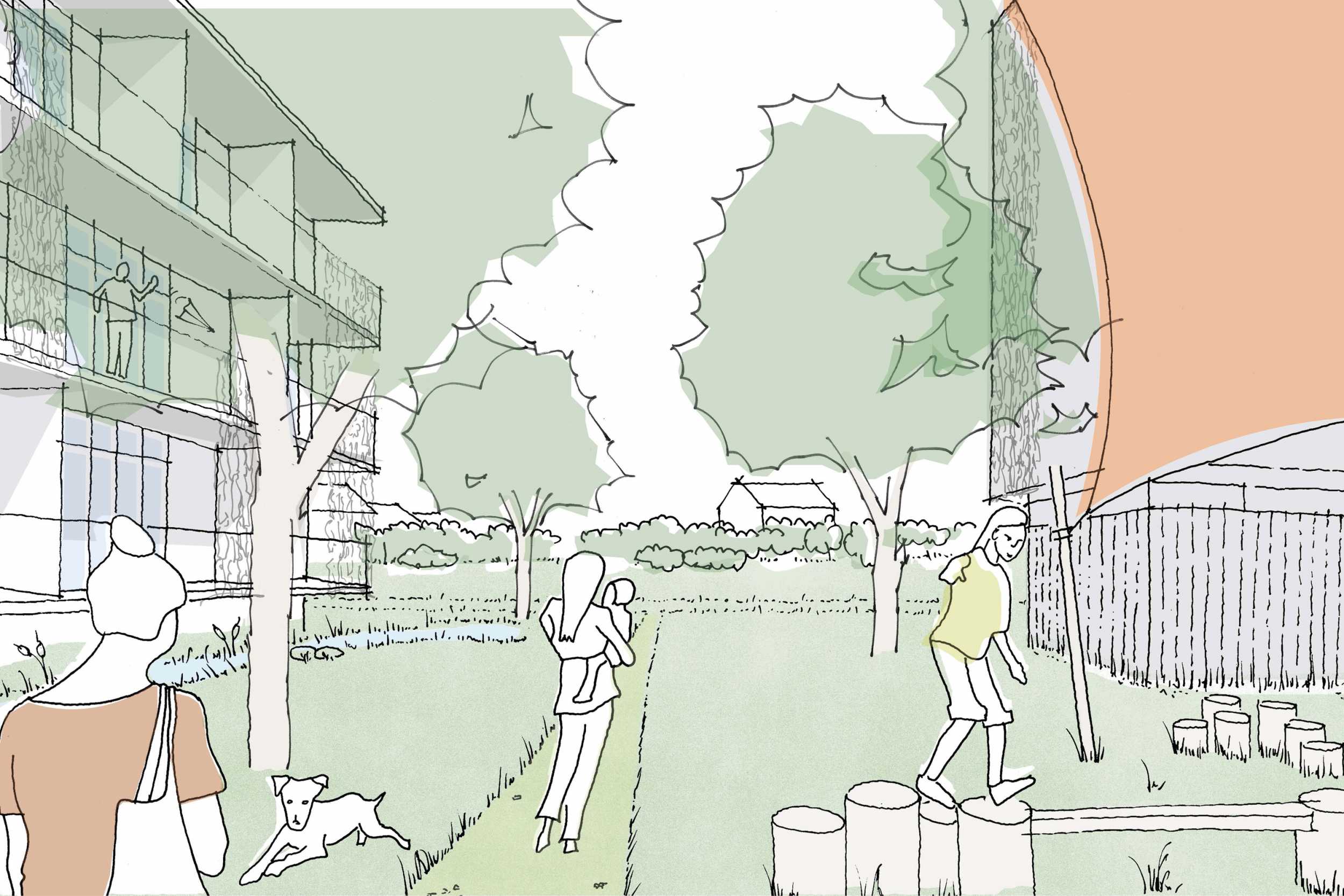 1. Preis Wettbewerb Zukunftsfähiges Wohnen in der Pechlerau - Trostberg