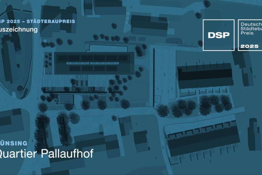 Deutscher Städtebaupreis 2025 - Auszeichnung für das Quartier Pallaufhof in Münsing (Mehrgenerationenwohnen und Gemeindezentrum)