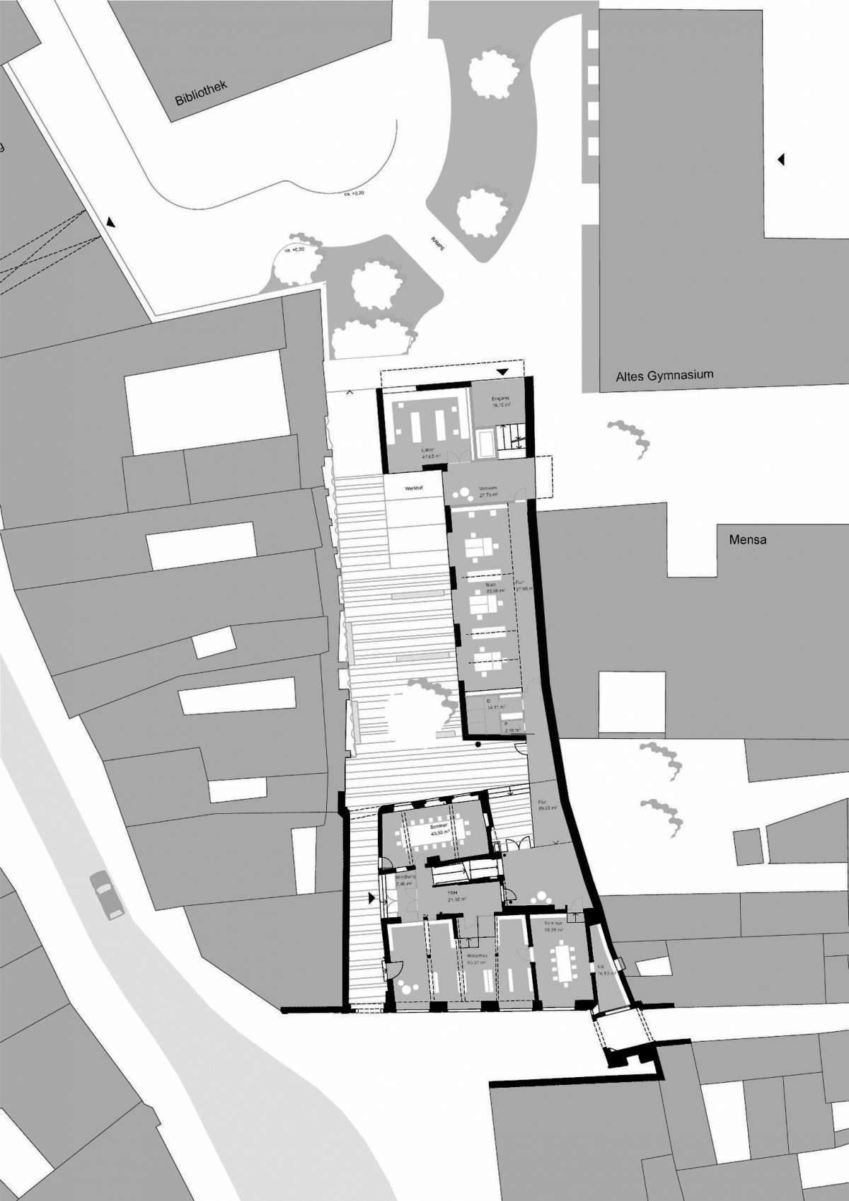 Sanierung und Erweiterung Universitätsgebäude Am Kranen Bamberg (6)