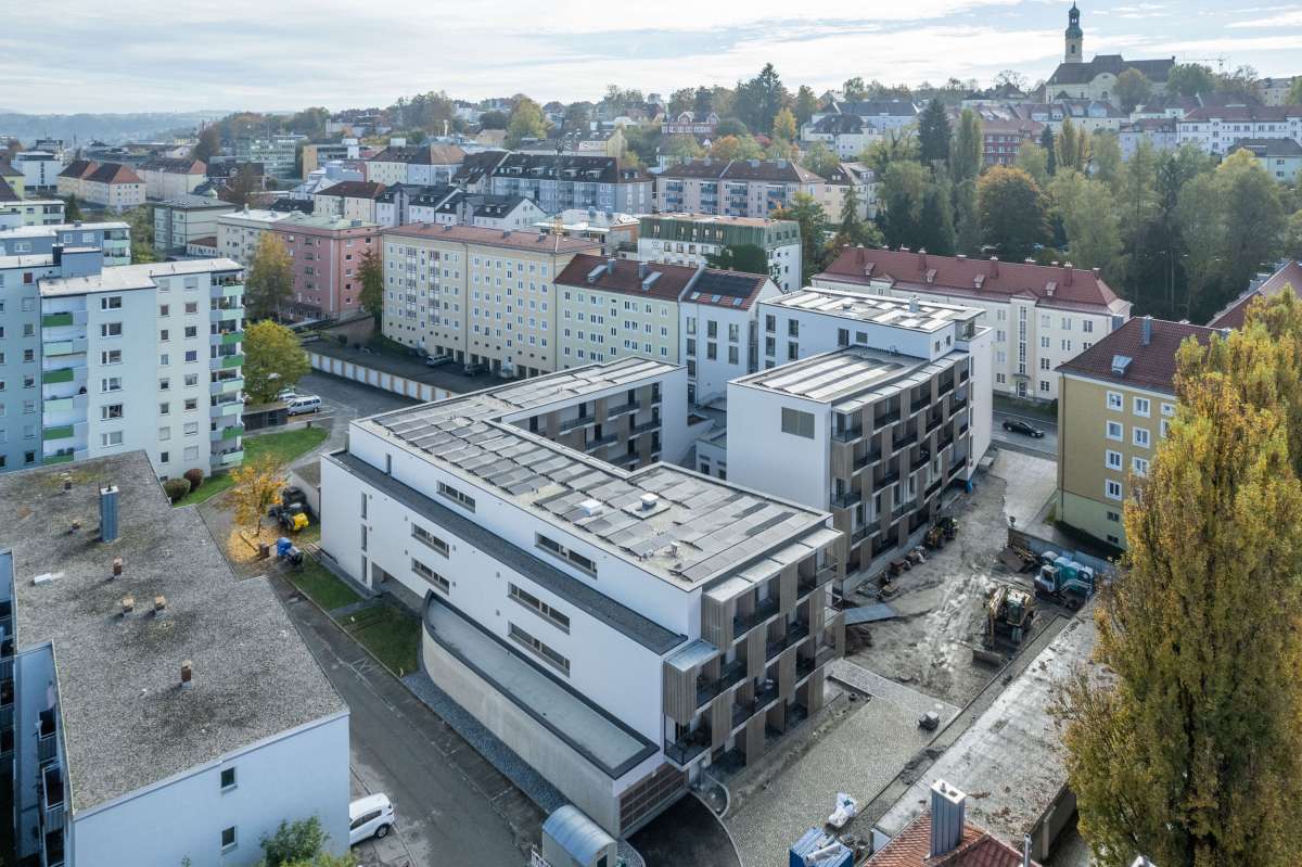 Studentenwohnanlage mit Gewerbeeinheiten und Tiefgarage Spitalhof Passau (2)