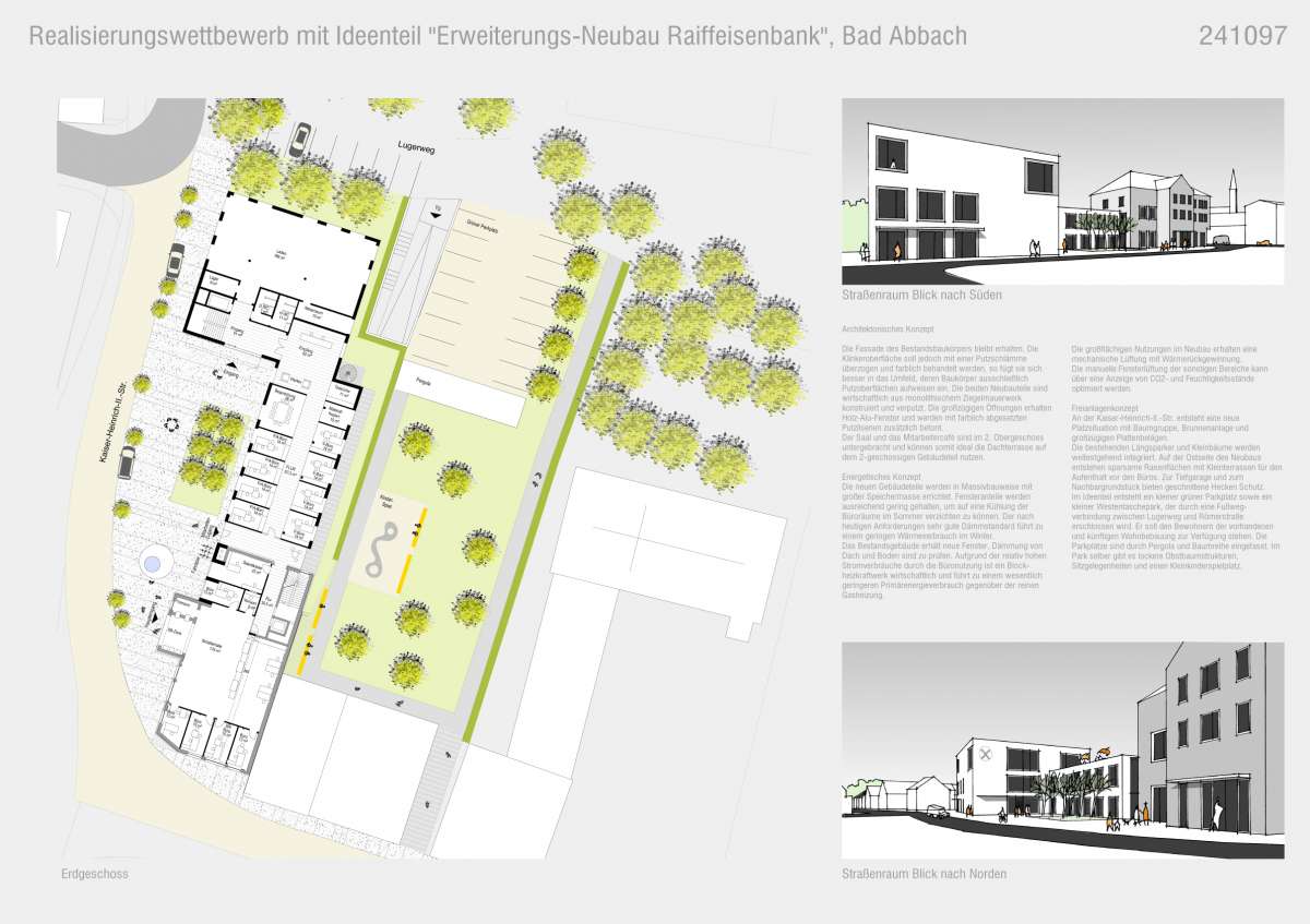 Erweiterungsneubau und Sanierung Bankgebäude Bad Abbach (2)