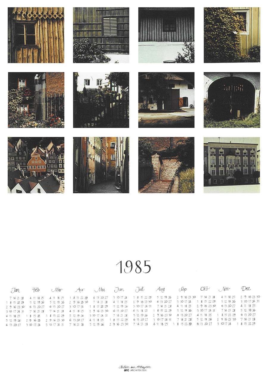 Arc Kalender 1985