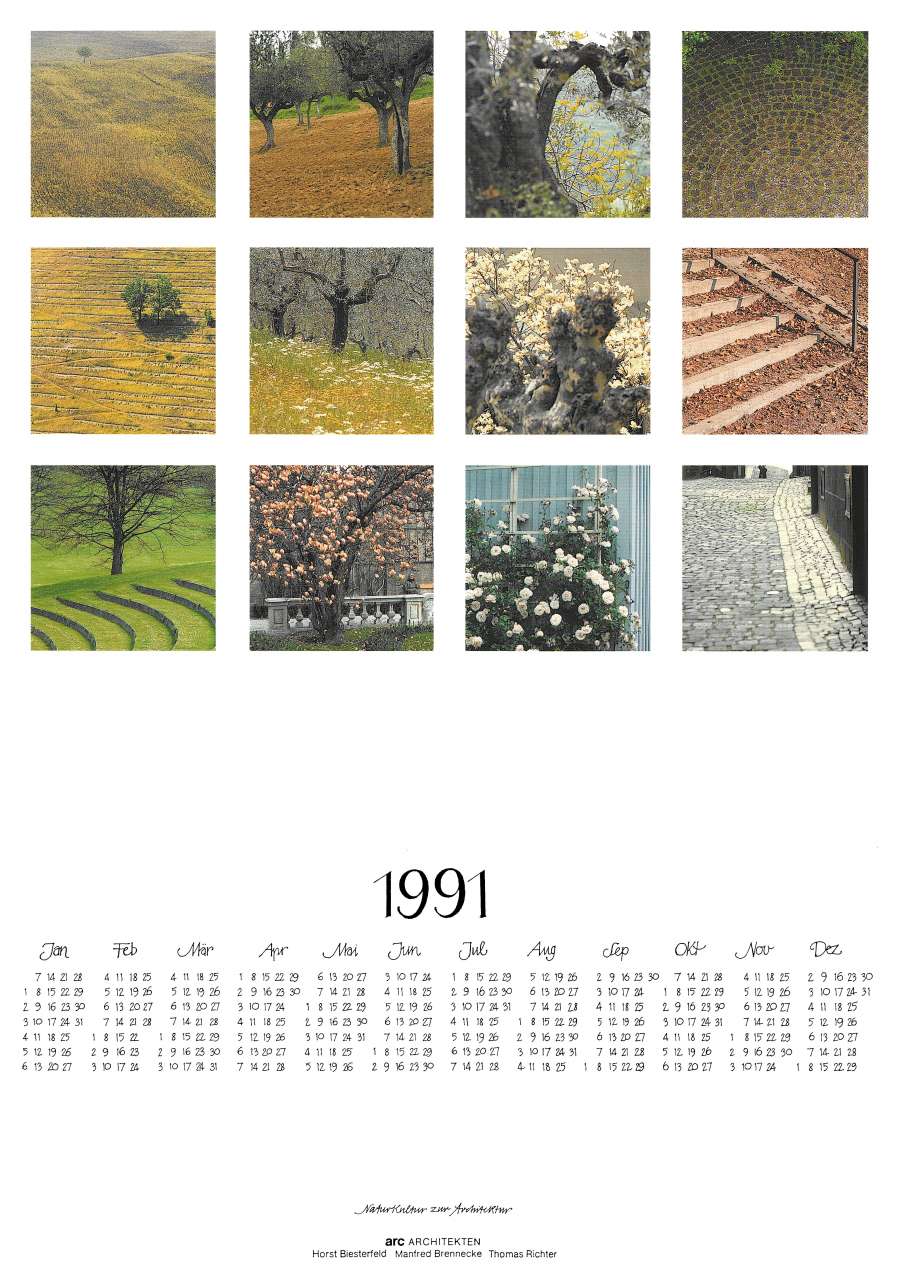 Arc Kalender 1991